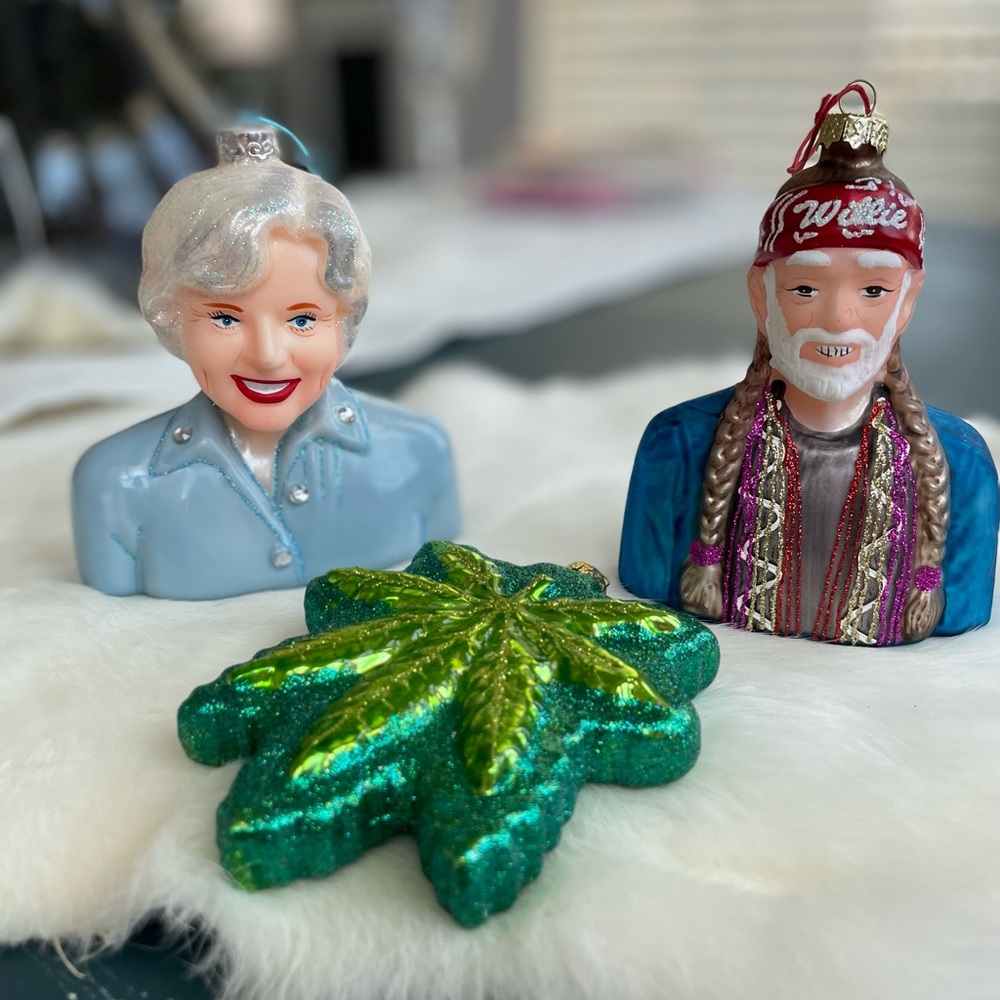Celebrity Christmas Ornaments Set